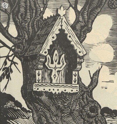 "Kapliczka na świętym drzewie", Kraków, 1923 r.