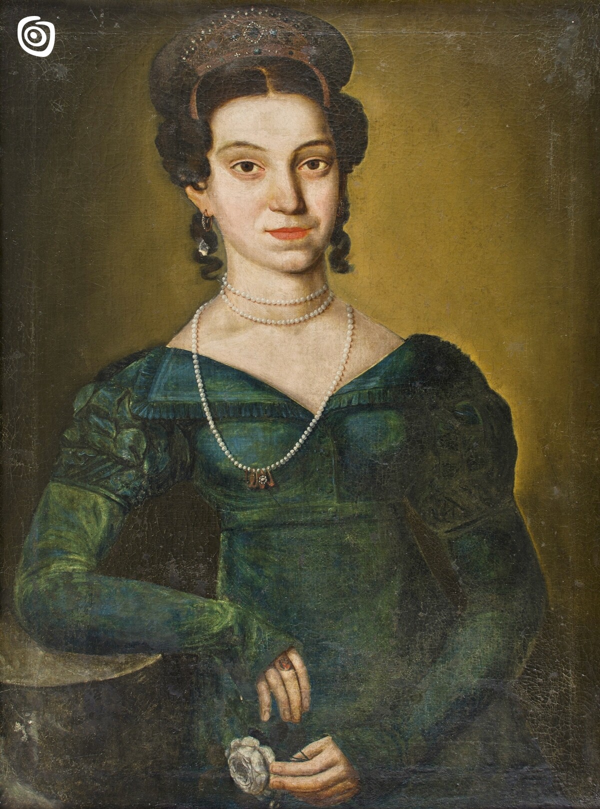 ,,Portret Walińskiej", miejscowość nieznana, XIX w.