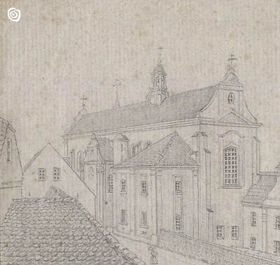 "Klasztor klarysek w Gnieźnie", Gniezno, 1868 r.