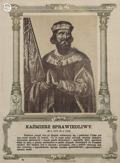 "Kazimierz Sprawiedliwy", Poznań, 1886 r.