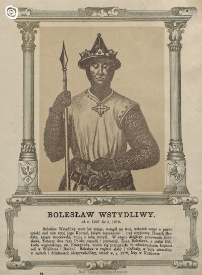 "Bolesław Wstydliwy", Poznań, 1886 r.