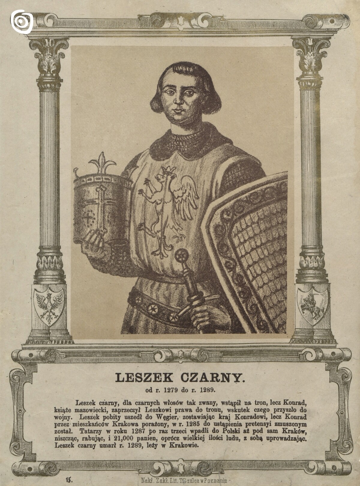 ,,Leszek Czarny", Poznań, 1886 r.