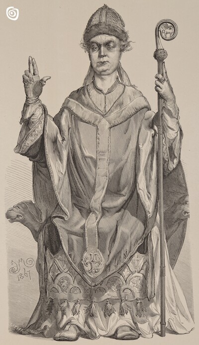 "Fulko, arcybiskup gnieźnieński", Warszawa, 1876 r.