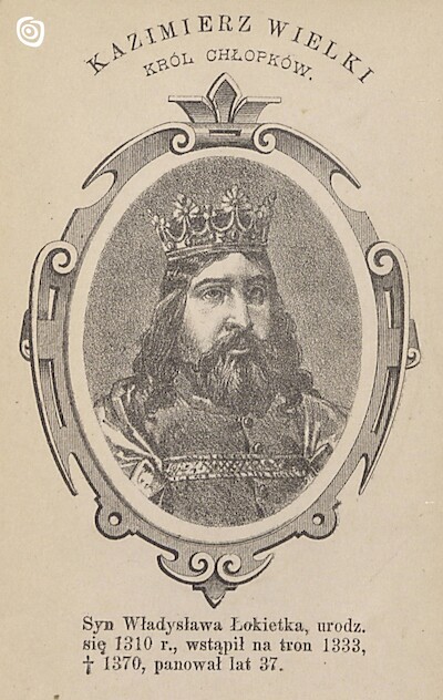 "Kazimierz Wielki", Warszawa, 1897 r.