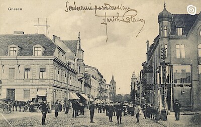 Pocztówka, Gniezno, XIX-XX w