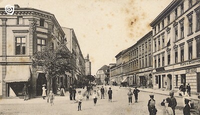 Pocztówka fotograficzna, Gniezno, 1904 r.
