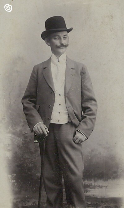 Fotografia - Portret Józefa Wiśniewskiego, Gniezno, XIX-XX w.