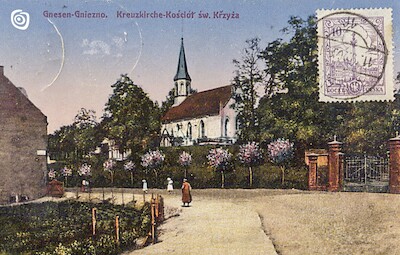 Pocztówka fotograficzna, Gniezno, 1900 - 1911 r.